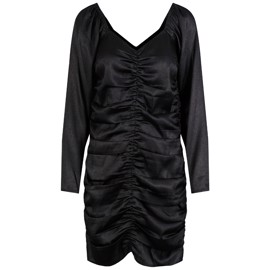 PCNELLIA LS DRESS BLACK 